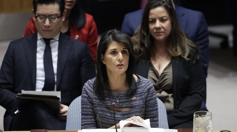 «Αντίποινα» των ΗΠΑ στον ΟΗΕ για την απόφαση της Ιερουσαλήμ: Ετοιμάζονται να μειώσουν τη χρηματοδότηση κατά 285 εκατ. δολάρια